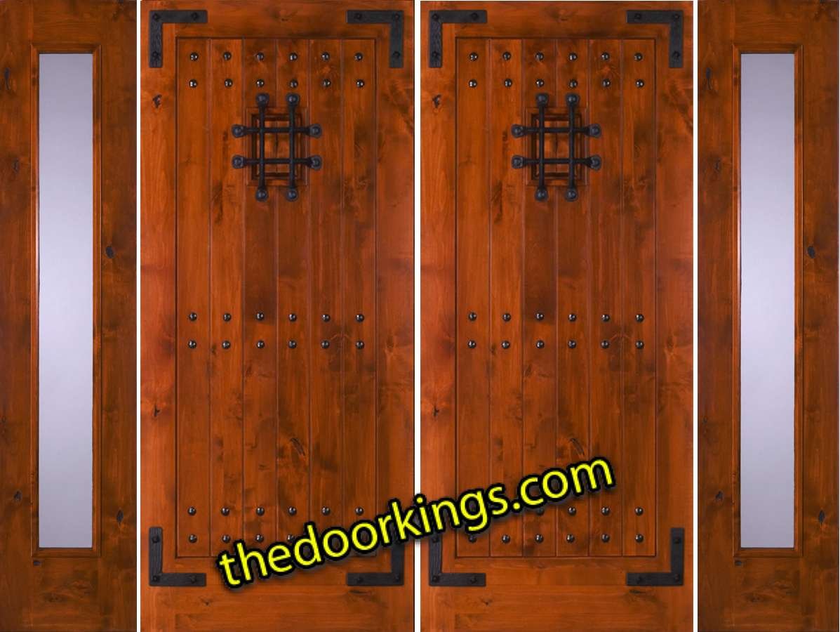 sw70 knotty alder with sw50 clear sidelites